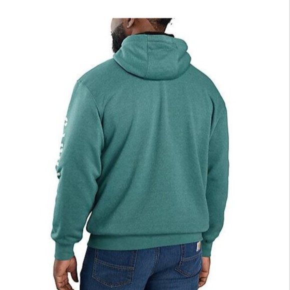 Carhartt‎ RAIN DEFENDER® LOOSE FIT FLEECE-LINED LOGO GRAPHIC SWEATSHIRT - NWT - Picture 2 of 7